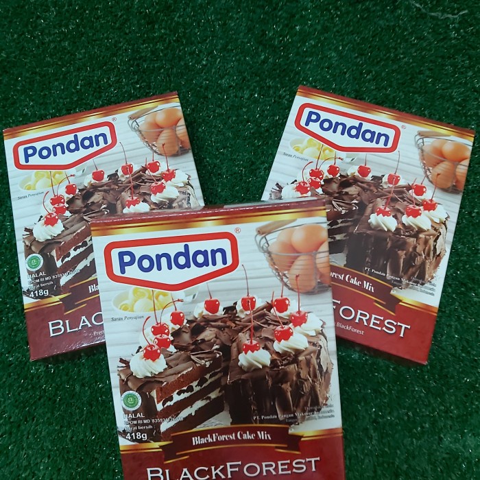 

pondan blackforest panggang