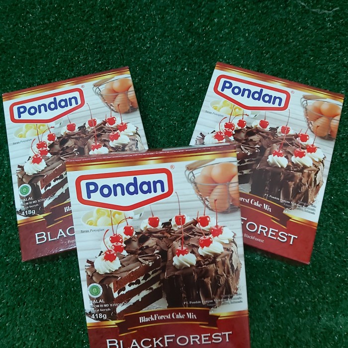 pondan blackforest panggang