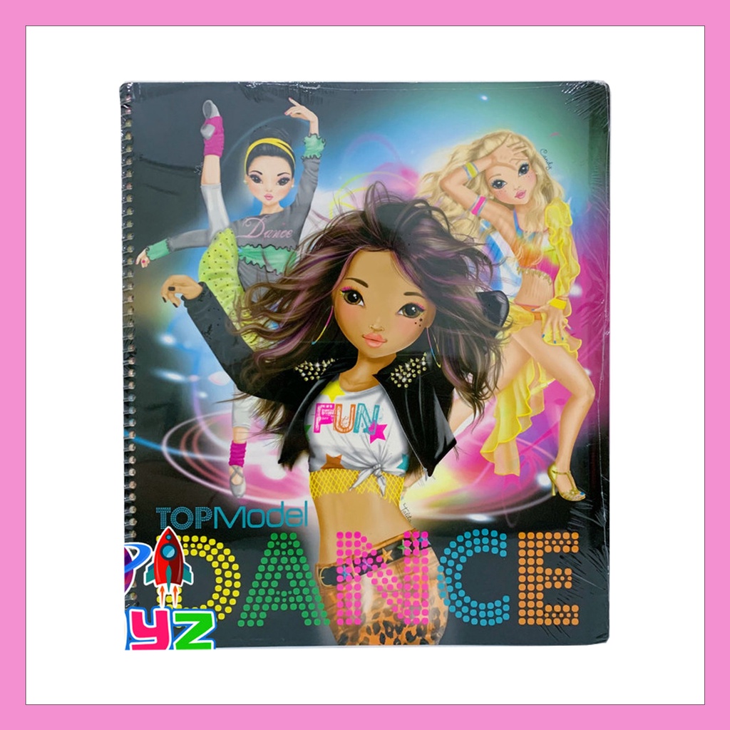 

TOP MODEL DANCE COLOURING BOOK - TALITA