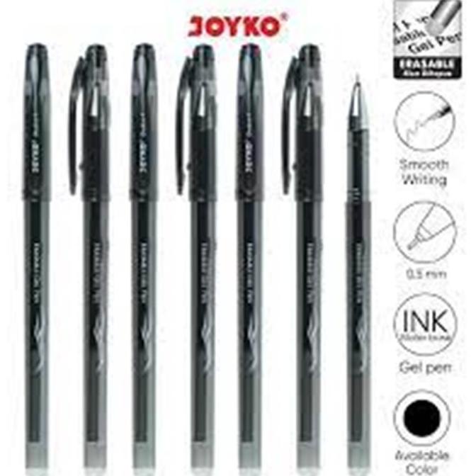 

GP-322 Gel Pen Erasable Bisa Dihapus Joyko 0.5 (12pcs)