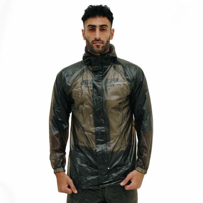 Jas Hujan Eiger Squadron - Black