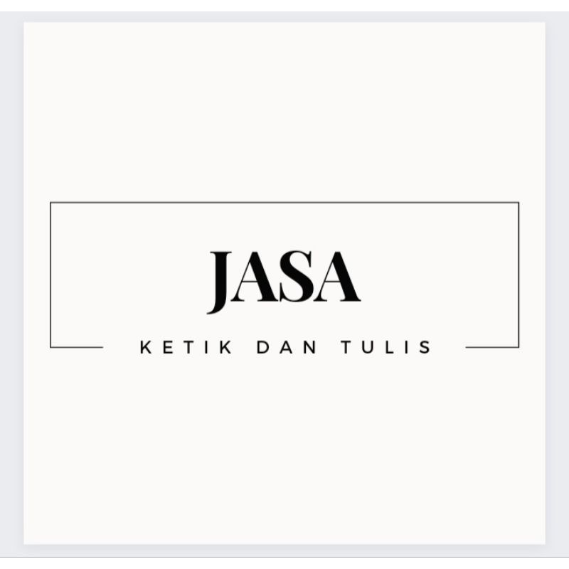 

JASA KETIK