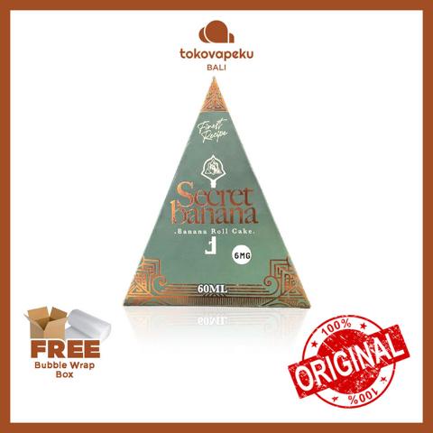 SECRET BANANA ROLL CAKE SECRET BANANA 60ML AUTHENTIC by TRILOGI BREWERY