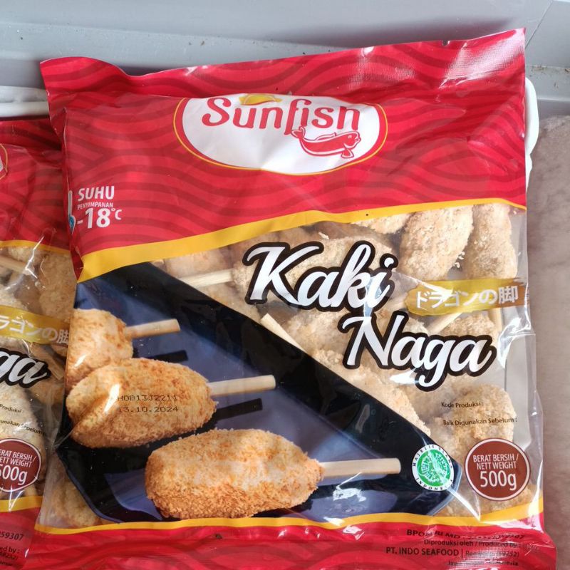 

Kaki Naga Sunfish 500gr MURAH!!!