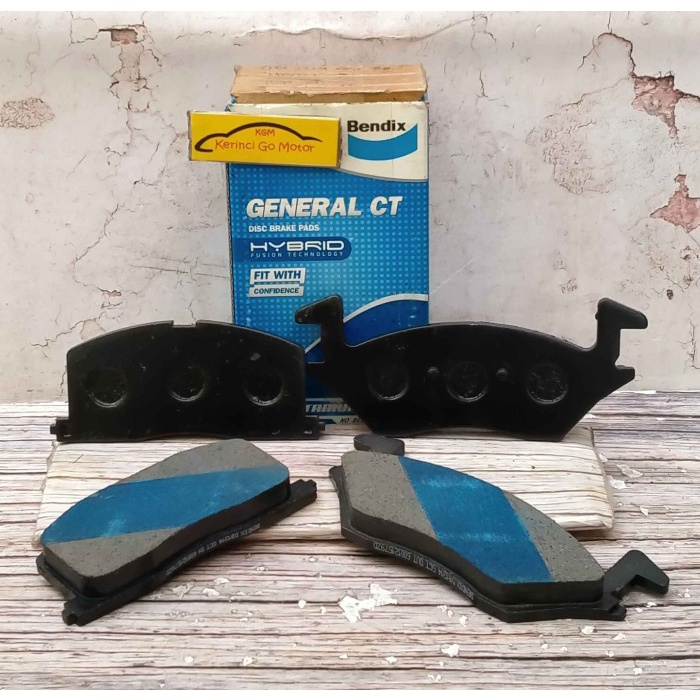 BRAKE PAD KAMPAS REM DEPAN STARLET CAPSULE EP80 1991 BENDIX DB1314 GCT