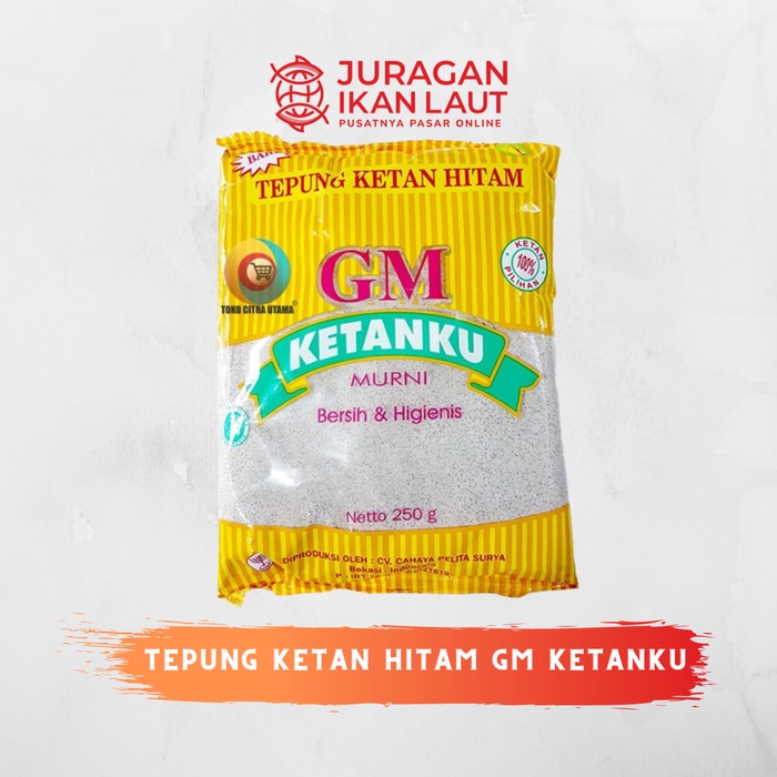 

Tepung Ketan Hitam GM Ketanku - 250 Gram