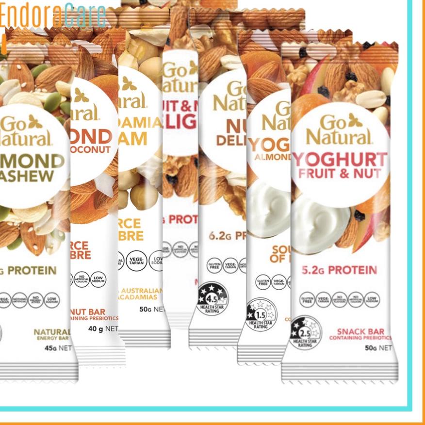 

FG3✧ GO NATURAL High Fiber Snack Protein Bar Sereal Sehat Tinggi Serat Koleksi Terbaru