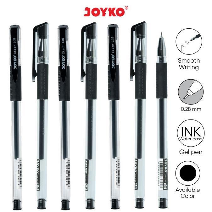 

Gel Pen / Pulpen / Pena Joyko GP-237 / Xtech / 0.28 mm