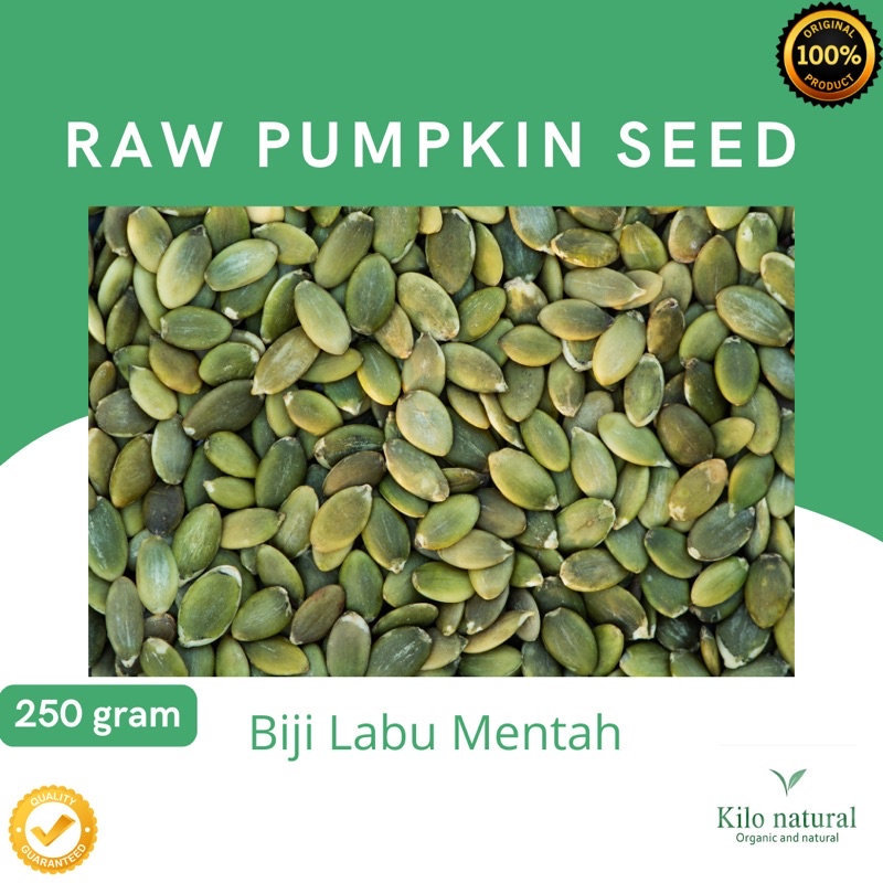 

Pumpkin Seed Raw 250gr / Biji Labu Mentah 250gr