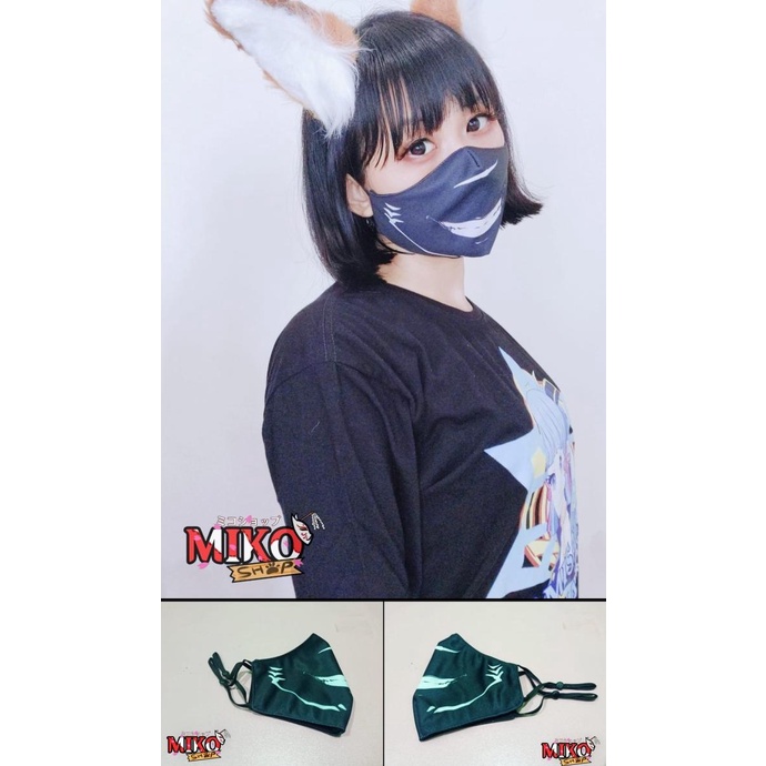 Masker kain Anime "Jujutsu Kaisen" t-miko-shoppu Ayo Order