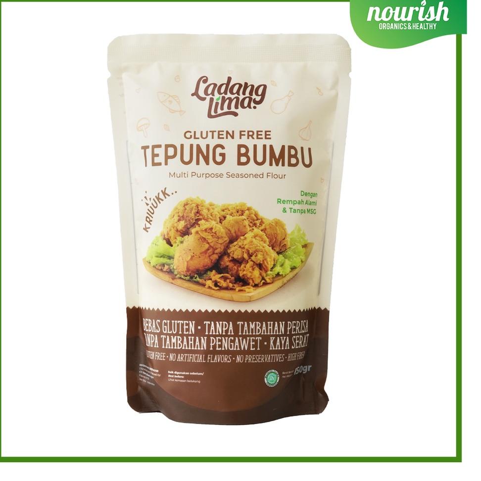 

[PRODUK ZMB7A] Ladang Lima, Tepung Bumbu Sehat Serbaguna 150gr VJ9