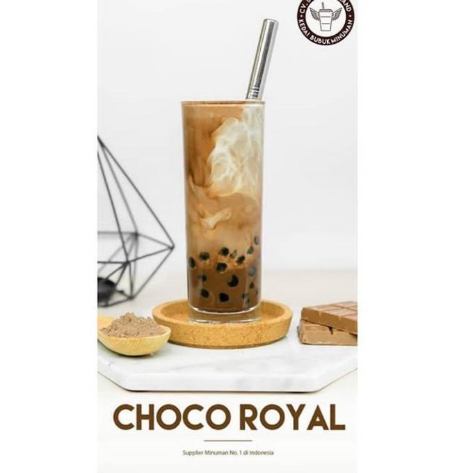 

[PRODUK JVWMZ] Bubuk Minuman Bubble Powder Drink Choco Royal 1kg Javaland Depok V89