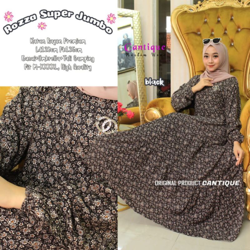 Rozza Super Jumbo By Cantique || Gamis