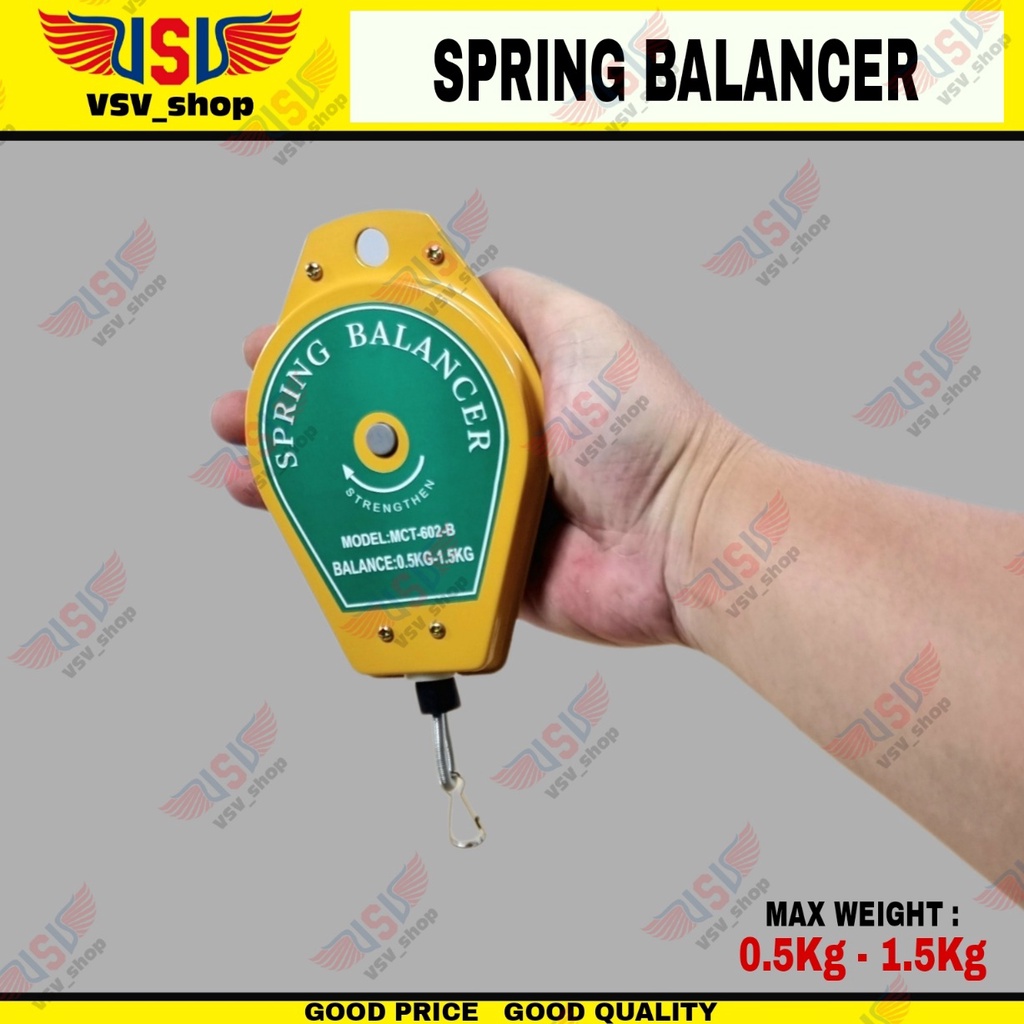 Spring Balancer 0.5-1.5Kg Gantungan Alat Air Tool