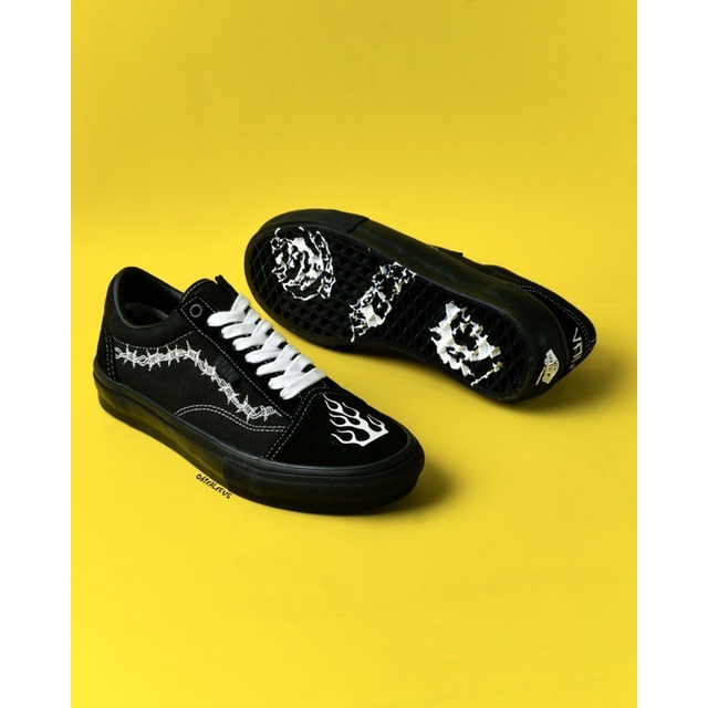 大人気新作 x 希少 完売品 VANS ELIJAH SKOOL OLD BERLE スニーカー