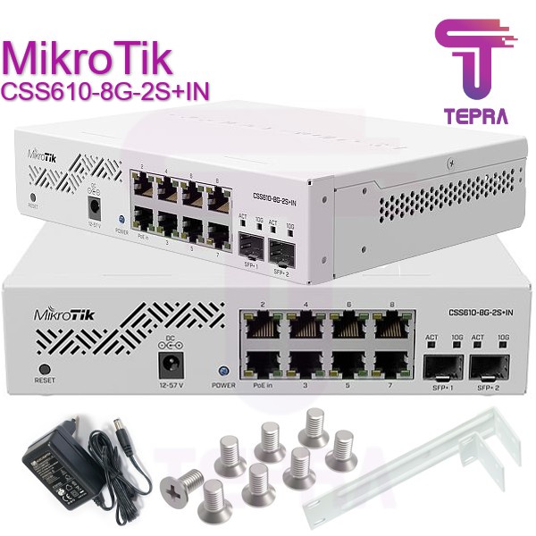 Mikrotik CSS 610 8G 2S Plus IN CSS610-8G-2S+IN