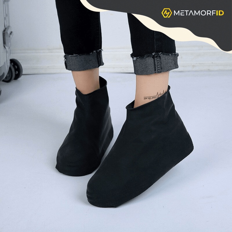 Metamorfid Pelindung Sepatu Anti Air / Cover Sepatu Latex