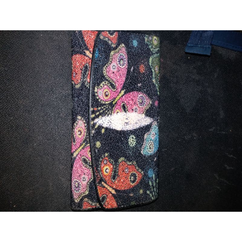 preloved dompet kulit pari, dompet wanita, dompet lipat