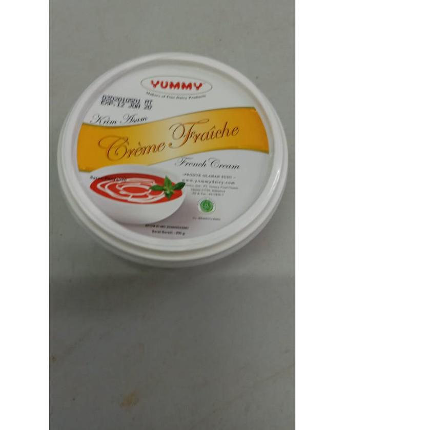 

COD✔️Yummy Creme Fraiche 200 Gram|SQ9