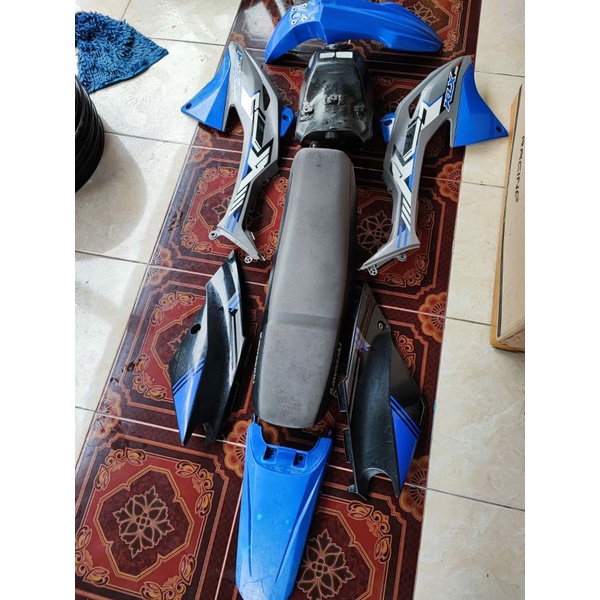 COVERSET COFERSET COVER BODY SET KLX BF KLX G ORIGINAL ORI ASLI COPOTAN MOTOR NORMAL TERLARIS