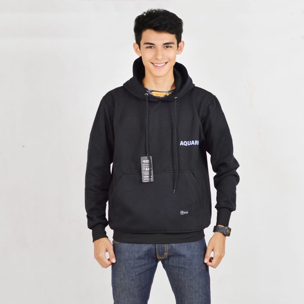 Hoodie Zodiak Premium-Hoodie pria Terbaru Cooton Fleece