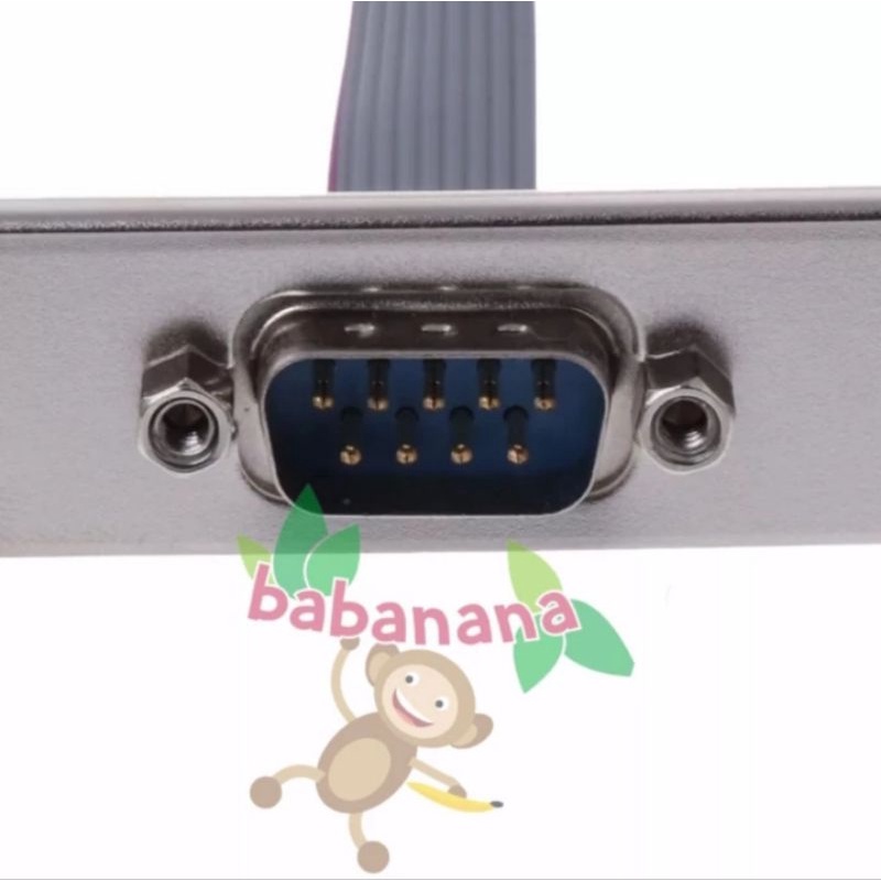 PCI to COM 9 Pin RS232 Serial Kabel Extension Adapter 9PIN DB9 Bracket