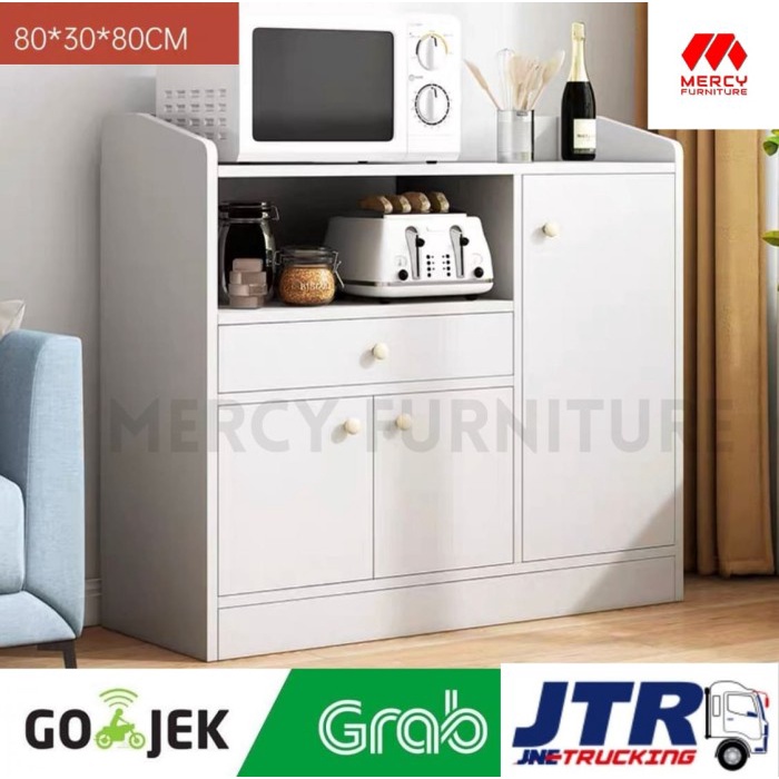 Rak Mercy Moyo Buffet Rak Dapur Rak Multifungsi