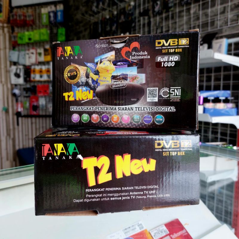 SET TOP BOX TANAKA T2 NEW STB TANAKA