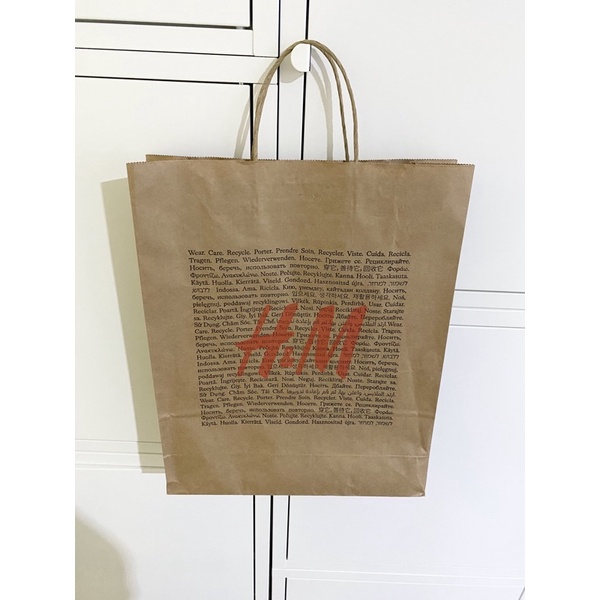 H&amp;M Paper Bag Paperbag