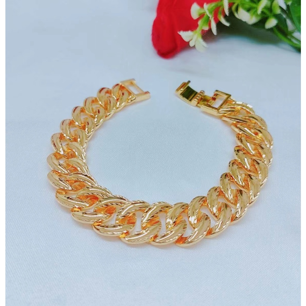 Gelang Xuping Terbaru Lapis Emas Perhiasan Wanita Jewelry T001