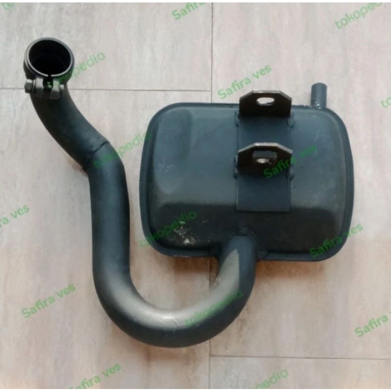 kenalpot DGM suara alos vespa separtan DGM