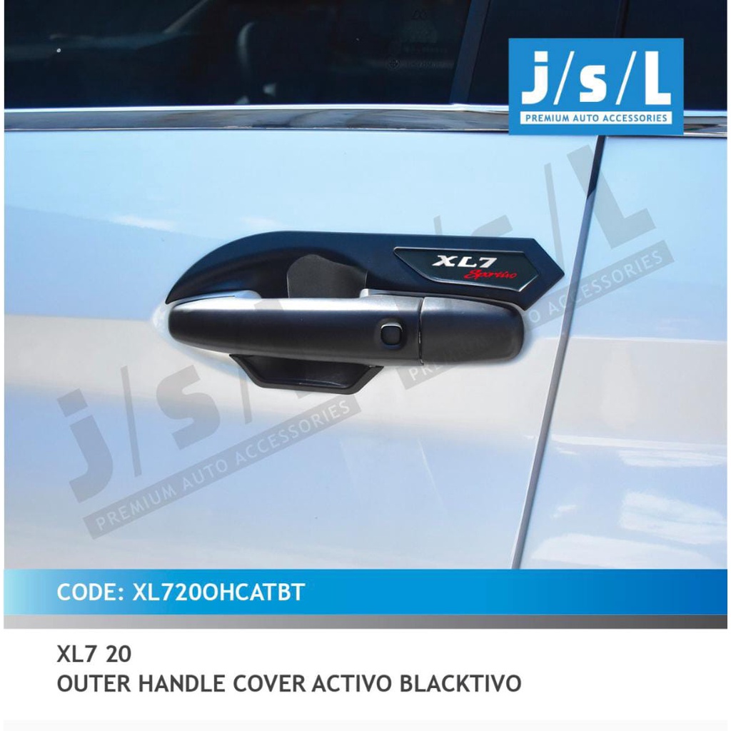 Mangkok Pintu XL7 2020 Outer Handle Cover Activo Black JSL