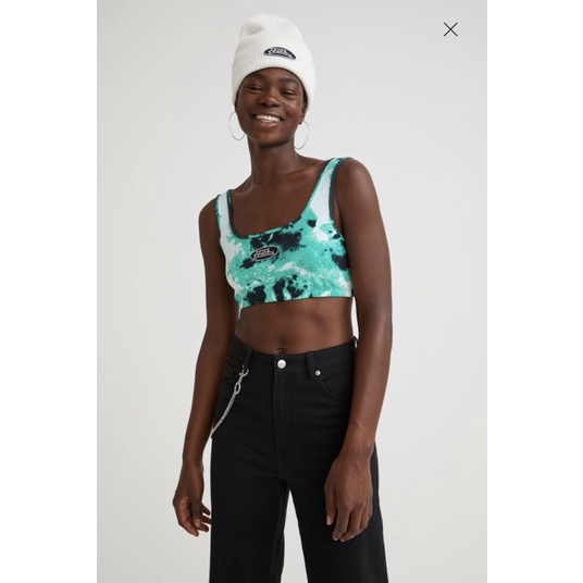 H&M X No Fear Crop Top