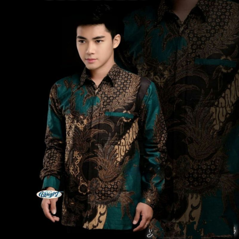 BAJU BATIK PRIA ABADI BATIK KEMEJA BATIK PRIA LENGAN PANJANG PREMIUM SIZE M L XL XXL REGULER