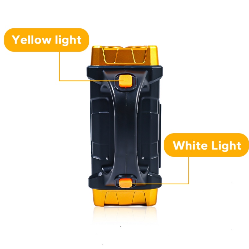 Senter LED Portable/ USB Rechargeable Waterproof Lantern Torch/ Lampu Tenaga Surya Emergency Outdoor Untuk Camping Hiking