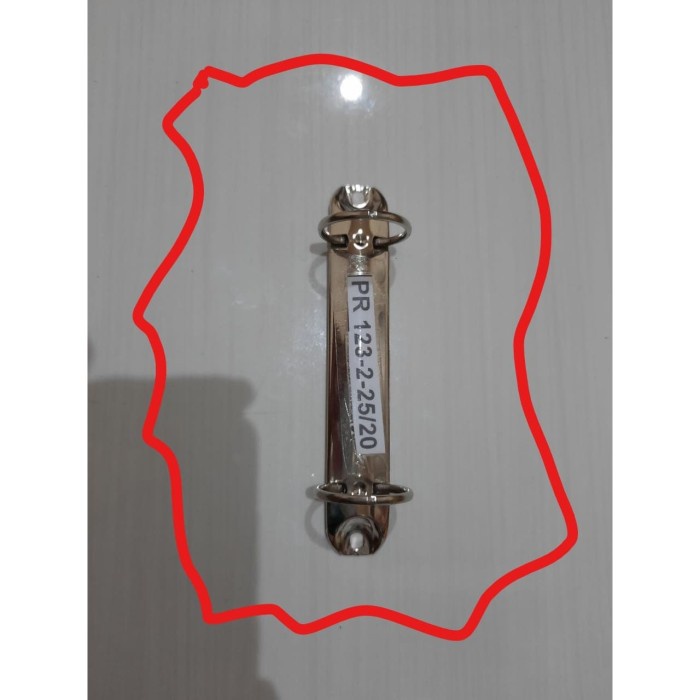 

RING MEKANIK BINDER AGENDA 123-2-25 BENTUK BULAT 2 LOBANG DIAMETER 2,5