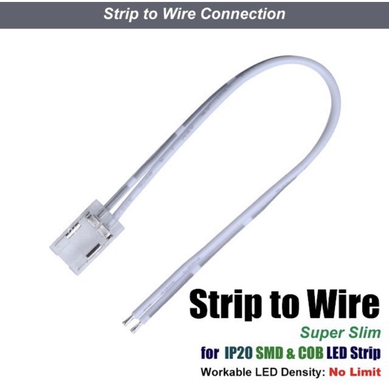 CONNECTOR LED STRIP COB