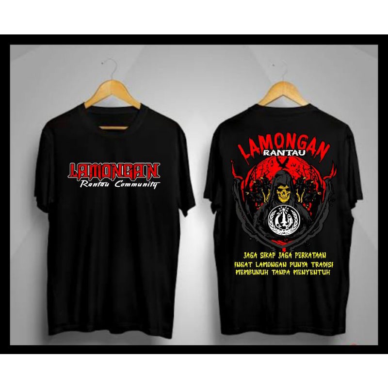 Kaos T-Shirt  lamongan rantau/la mania/persela lamongan megilan LMG