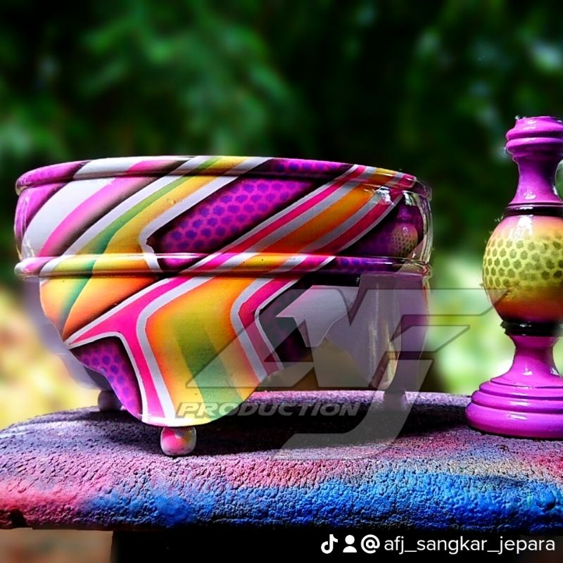 tebok pleci air brush