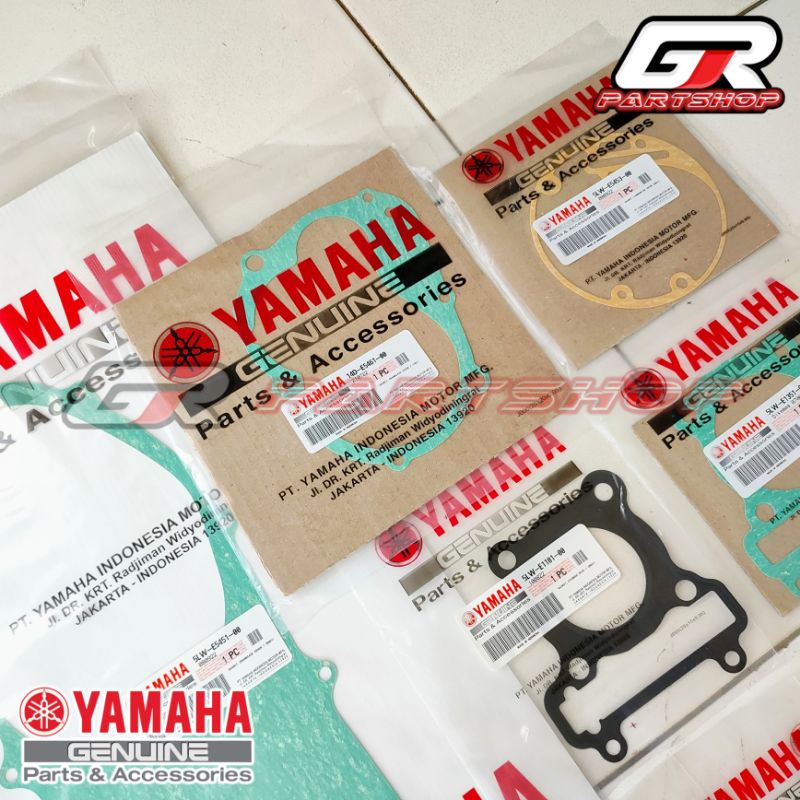 paking full set 9 bagian mio sporty smile ori ygp original yamaha packing gasket perpak fullset
