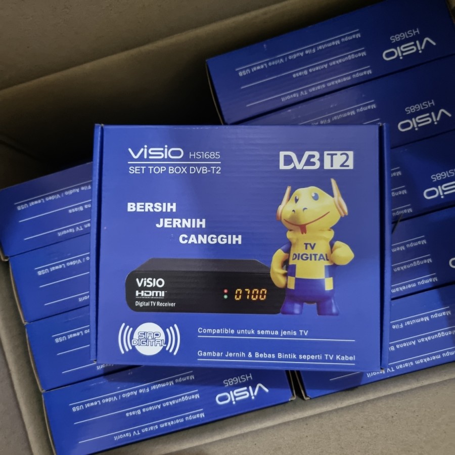 VISIO HS-1685 DVB-T RECEIVER DIGITAL USB (NEW)