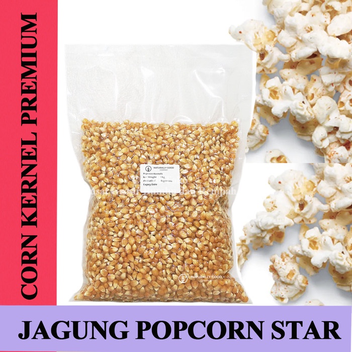 

Jagung PopCorn 50 gr / Corn Kernels/ Jagung Popcorn Impor Premium / Biji Jagung popcorn 50 gram / Popcorn Premium / Jagung Popcorn