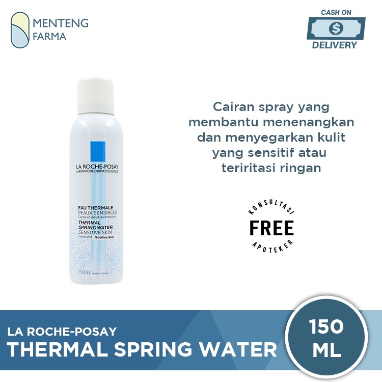 La Roche Posay Thermal Spring Water 150 mL - Cairan Spray Untuk Menyegarkan Kulit