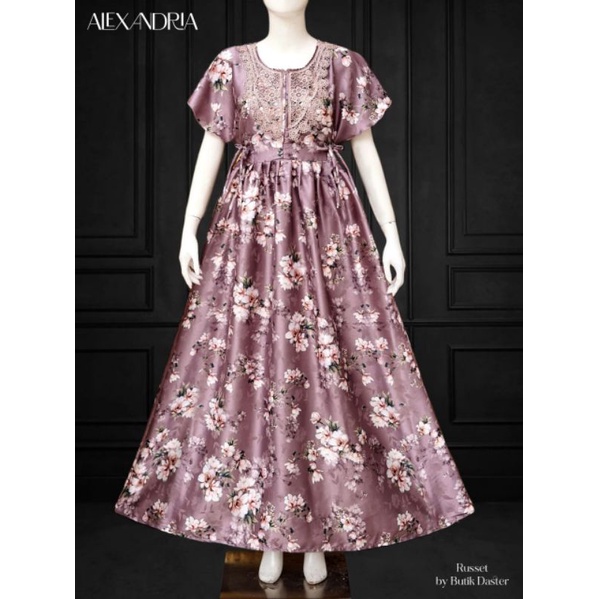 Daster Alexandria By Butik Daster ready size M dan L