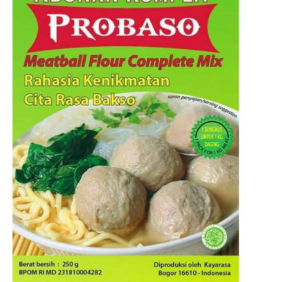 

⇂ Probaso Tepung Bakso Adonan Komplit 250 gr ゖ゚