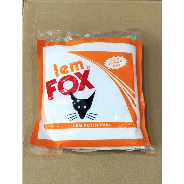 

Lem FOX 400 gram | Lem Kayu dan Plamur | Lem Putih PVAc