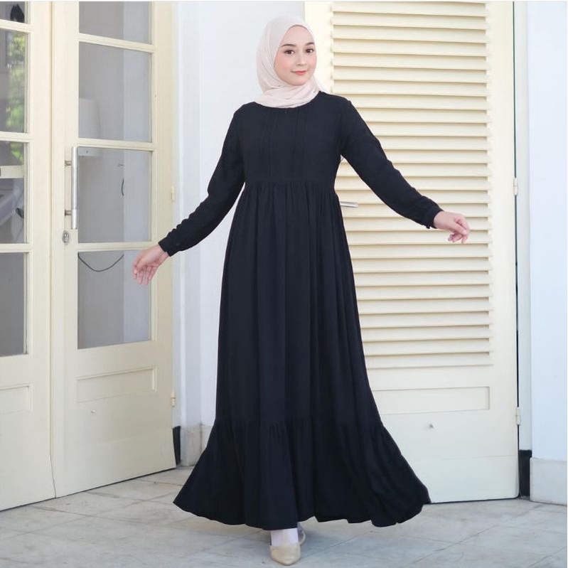 Tifany dress // gamis rayon//gamis remaja