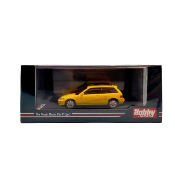 Hobby Japan 64 Civic EF EF9 Sir Yellow Kuning