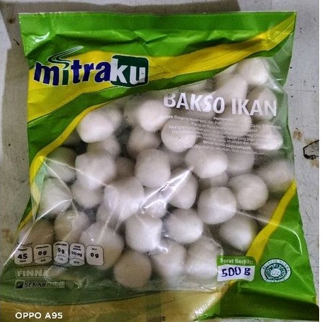 

Bakso ikan mitraku 500gr