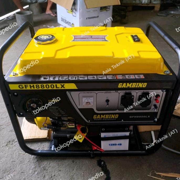 Jual Genset Gambino 5000 Watt GFH 8800 LX | Shopee Indonesia